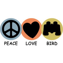 Peace Love Bird
